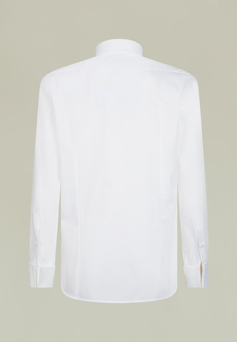 Angelico - Camicia bianca diplomatica polso gemelli - 3