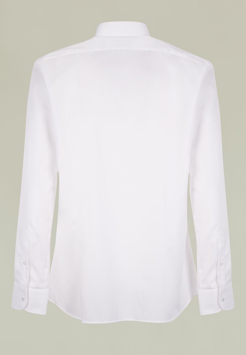 Camicia bianca cotone NO-STIRO slim